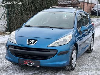 peugeot 207 1.4i klimatizace koupeno v čr