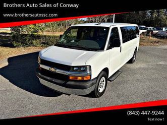2016 chevrolet express lt 3500 3dr extended passenger van w/1lt