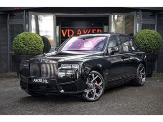 rolls-royce cullinan - series 2 black badge | bespoke audio | 23 inch | massage | stitching