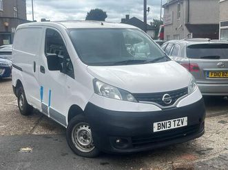 2013 nissan nv200 1.5td se (89bhp) (no sliding doors)refrigerated van