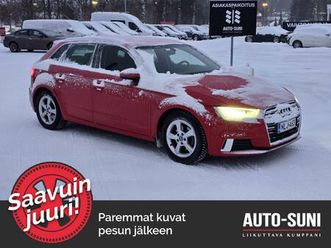 audi a3 sportback business sport 1,5 tfsi cod 110 kw s tronic - #korko 2,99% + kulut - #1 omistaja #merkkihuollettu #lämpöpaketti #huippusiisti