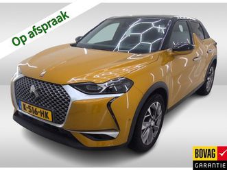 ds 3 crossback - e-tense executive 50 kwh 1e-eig. & keurig-onderh. bovag-garantie. nl-auto