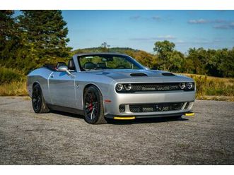 no reserve: 2,800-mile 2023 dodge challenger srt hellcat jailbreak convertible conversion