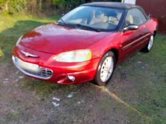 vends ou échange chrysler sebring cabriolet