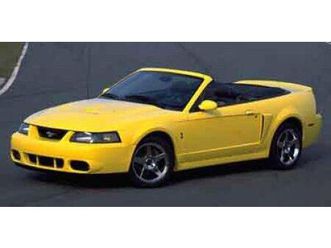 used 2003 ford mustang svt cobra