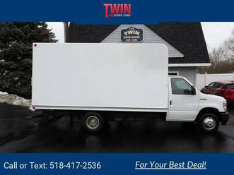 2021 ford e350 cutaway van oxford white