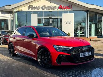 2025 audi rs3 2.5 tfsi sportback 5d