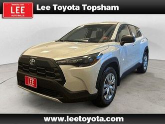 new 2026 toyota corolla cross l