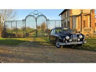 1962 jaguar mark 2 bleu foncé manuel, 5 vitesses conduite...