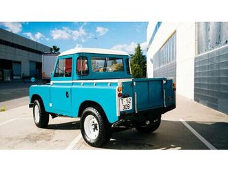 1966 land rover series 2a bleu manuel conduite à gauche i...