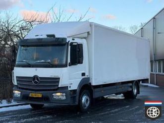 mercedes-benz atego 1218 l - box / taillift / holland truck — vrachtwagens — marktplaats
