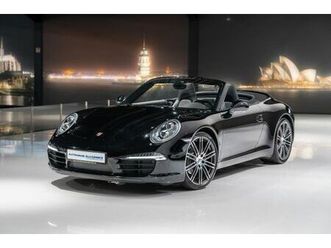 porsche 991 cabrio black edition*sportabgas*bose*pdls+*
