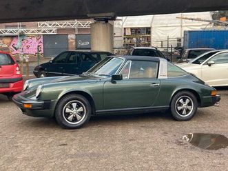 porsche 911 g modell, targa 1976 oakgrün v...