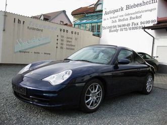 porsche 911 996 targa dt.fzg.gepflegt top ausst.