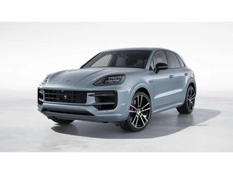 porsche cayenne s e-hybrid black edition ahk sportdesign