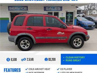 2003 chevrolet tracker zr2 4x4 v6 low miles