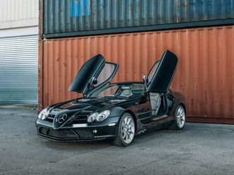 mercedes slr mclaren v8 5.4 626 – collector noir crystal