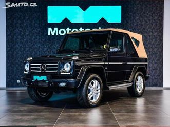 mercedes-benz třídy g 500 cabrio, final edition 200