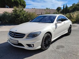 mercedes cl 63 amg 525 v8 6.2 toit ouvrant blanc designo mystic
