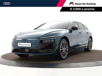 audi a6 sportback e-tron s edition 286 pk · privacy glas · opberg en bagagereuimtepakket · sportstoel leder/dinamic zwart