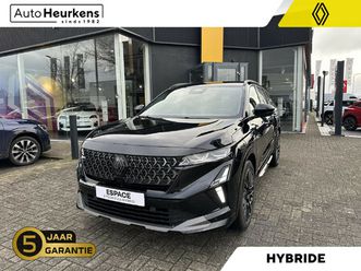 renault espace e-tech full hybrid 200 esprit alpine 7p. l meer dan € 4.000 voorraadvoordeel! l 5 jaar gratis fabrieksgarantie! l uit voorraad leverbaar!