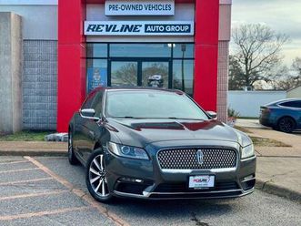 used 2017 lincoln continental premiere