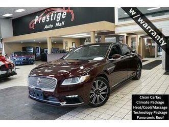 used 2017 lincoln continental reserve