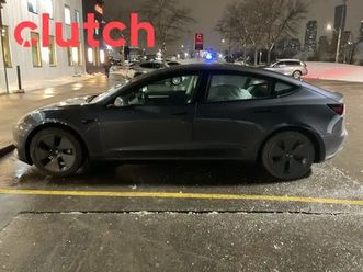 2022 tesla model 3 standard range plus w/ nav, heated front seat