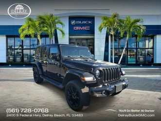 used 2022 jeep wrangler unlimited high altitude