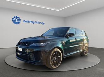 land rover range rover sport 5.0 v8 sc svr