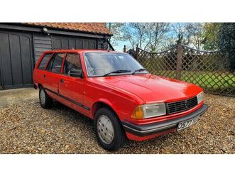 1986 peugeot 305 sr estate