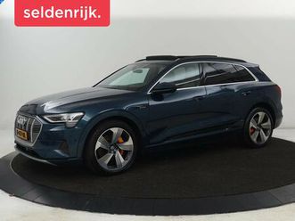 audi e-tron 55 quattro advanced pro line plus 95 kwh | panoramadak | adaptive cruise | head-up | leder | stoelverwarming | 360 camera | bang & olufsen | carplay