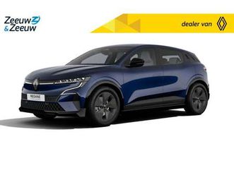 renault megane e-tech comfort range evolution 60 kwh | nu nog leverbaar tegen 17% bijtelling en met €3.000,- extra zeeuw & zeeuw voorraad korting |