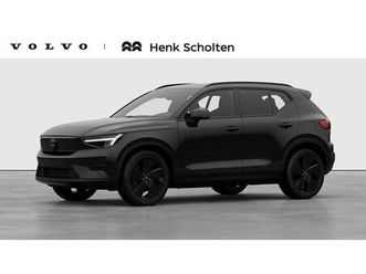 volvo ex40 single motor extended range ultra black ed. 82 kwh | 2025 leverbaar | panoramisch dak met schuif-/kantel functie | 360 graden camera | elektrisch ver