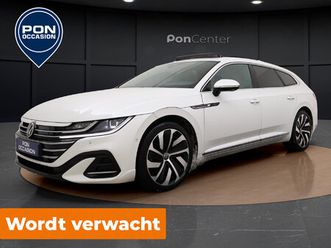volkswagen arteon shooting brake 1.4 tsi ehybrid r-line business | pano dak | trekhaak | 360 camera | stoelverwarming v+a | matrix led |
