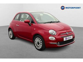 2017 fiat 500 1.2 lounge 3dr hatchback petrol manual