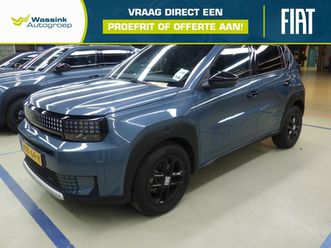 fiat grande panda 1.2 hybrid 100pk automaat icon | style pack | lichtmetaal | privacy glass