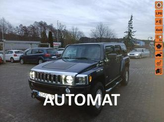 hummer h3 3.7i lpg automat 4x4 klimatyzacja android czujniki kamera xenony gryfino