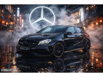 mercedes-benz a 45 amg 4matic speedshift 7g-dct yellow night edition