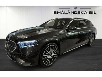 mercedes-benz e 300 t e amg line panorama drag