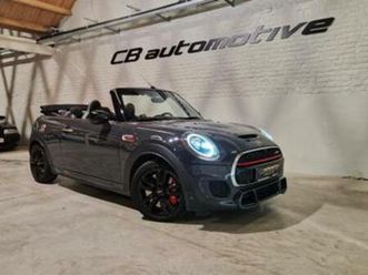② mini cabriolet jcw avec garantie — mini — 2ememain