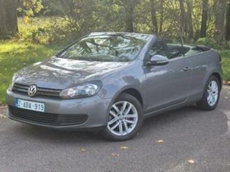 ② vw golf 6 cabrio - 1.2tsi - 2012 - 123dkm - zv/ac – garantie — volkswagen — 2ememain
