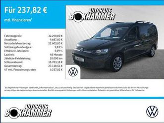 vw caddy 1,5 tsi life navi+klima+shz+7.sitzer