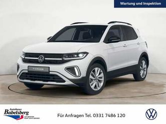 t-cross 1.5 tsi dsg led navi ahk acc