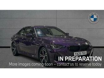 bmw 2 series 220i m sport coupe 2.0 2dr
