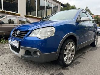 volkswagen polo iv crosspolo*org*60tkm*tüv+alle kd*klima*