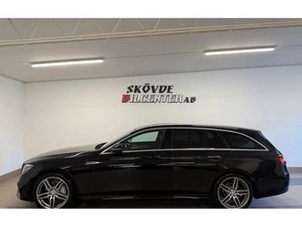 mercedes-benz e 220 d amg sport drag värmare 360°