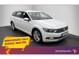 volkswagen passat 2.0 tdi kamera värmare dragkrok carplay