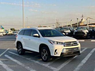 toyota highlander 2019 toyota highlander midoption - 2.7l v4 - rear camera - 7 leather seat