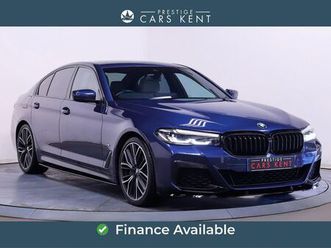 2020 bmw 5 series 2.0td 520d m sport (187bhp) (mht) saloon 4d